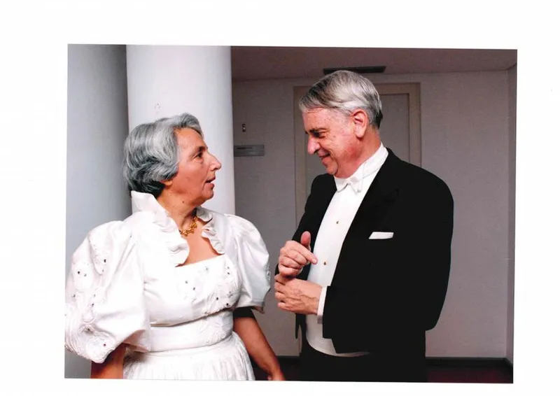 Marita Caro y Cristóbal Halffter